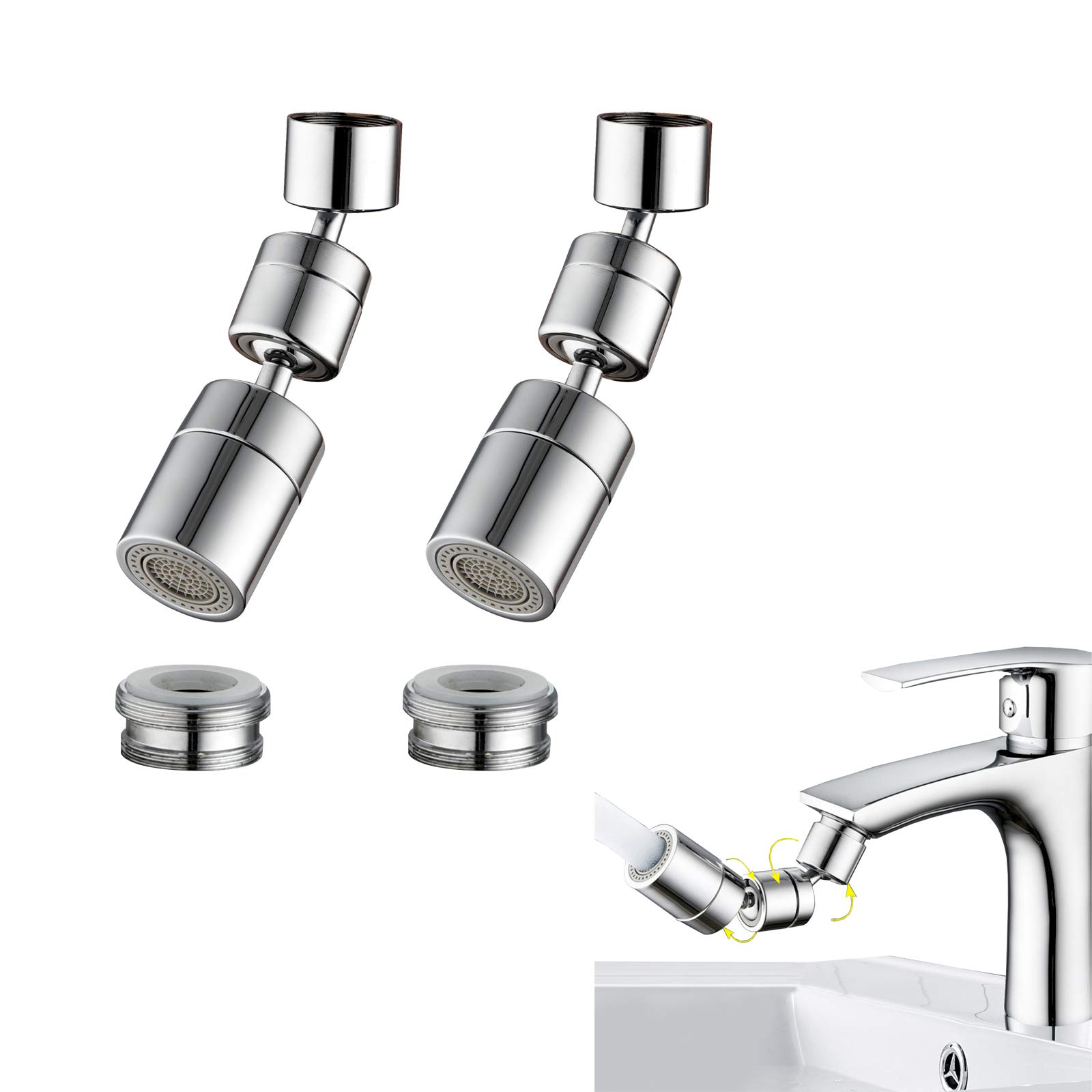 Buy 1080 Degree Universal Splash Filter Faucet, Swivel Sink Faucet