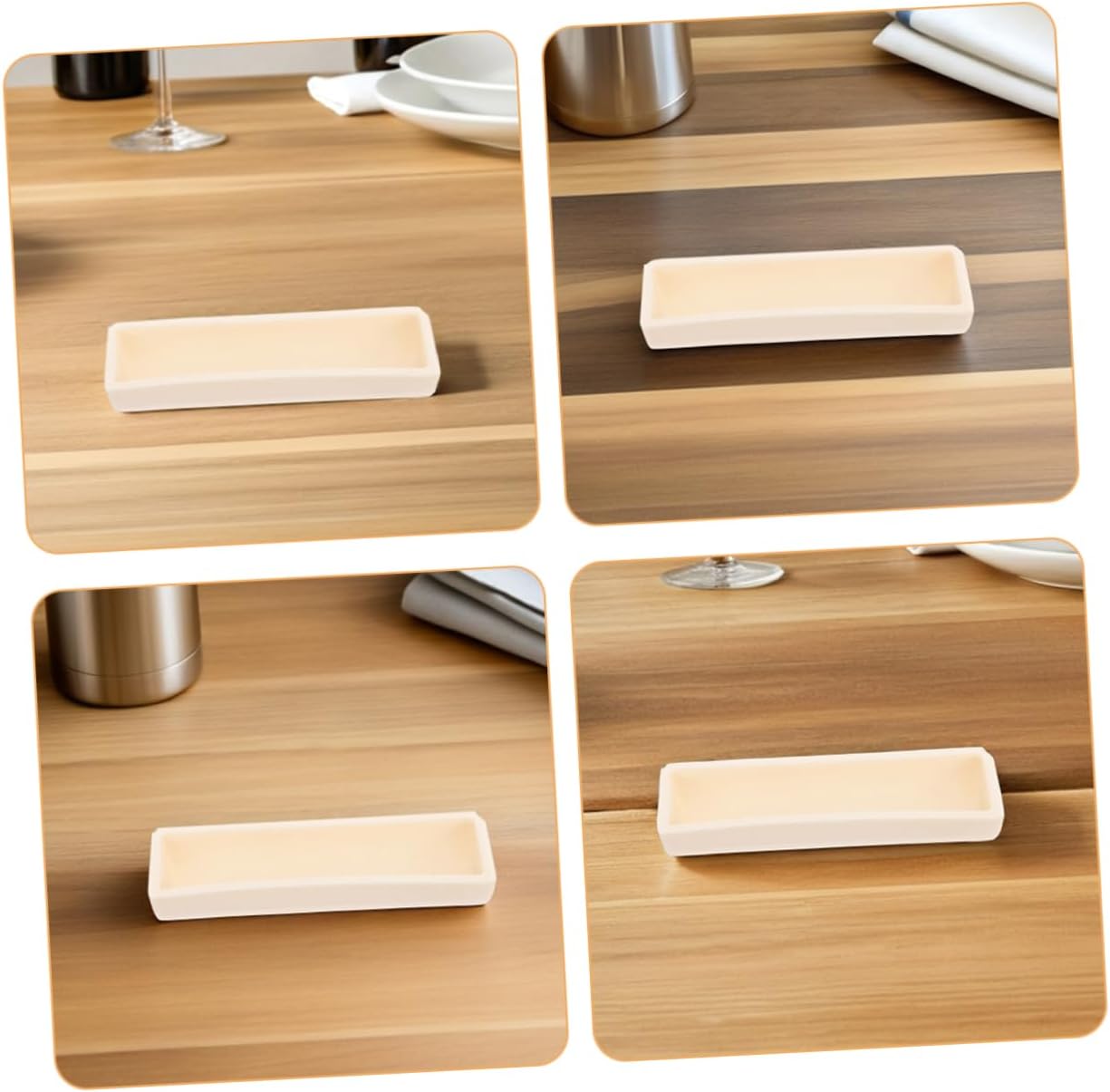 ARTIBETTER Alumina Corundum Crucible Lab Experimental Tray Furnace Sample Container Bottom Boat Chemical Burning Holder
