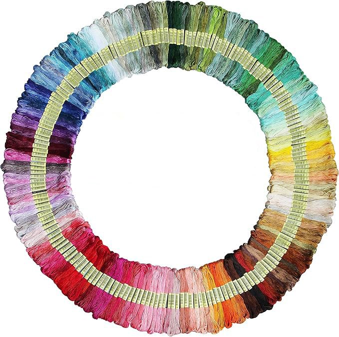 Fils à broder en coton pour éviter les nœuds et réussir tous vos bracelets au point de croix