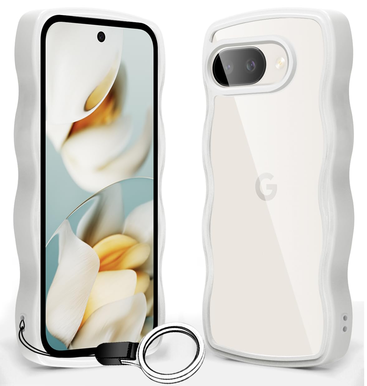 Google Pixel 9a 128GB 白 純正ケース付き Google Pixel 9a 128GB Porcelain 国内版 未開封 Pixel 9a 128GB