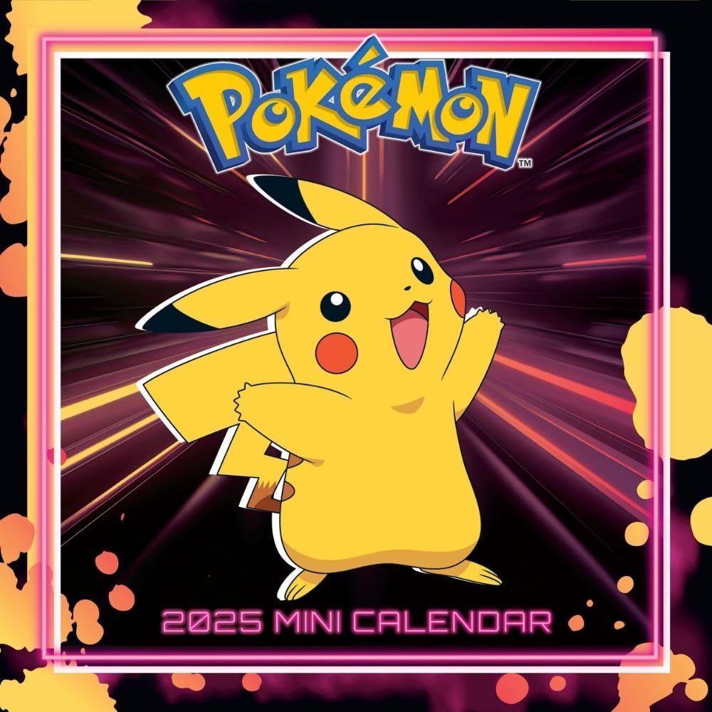 2025 Calendar Pokemon Month to View Mini Calendar Official Product