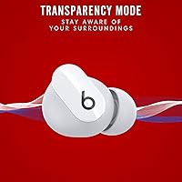 Vista 7 de Beats Studio Buds: Auriculares inalámbricos con cancelación de ruido, color blanco (renovado)