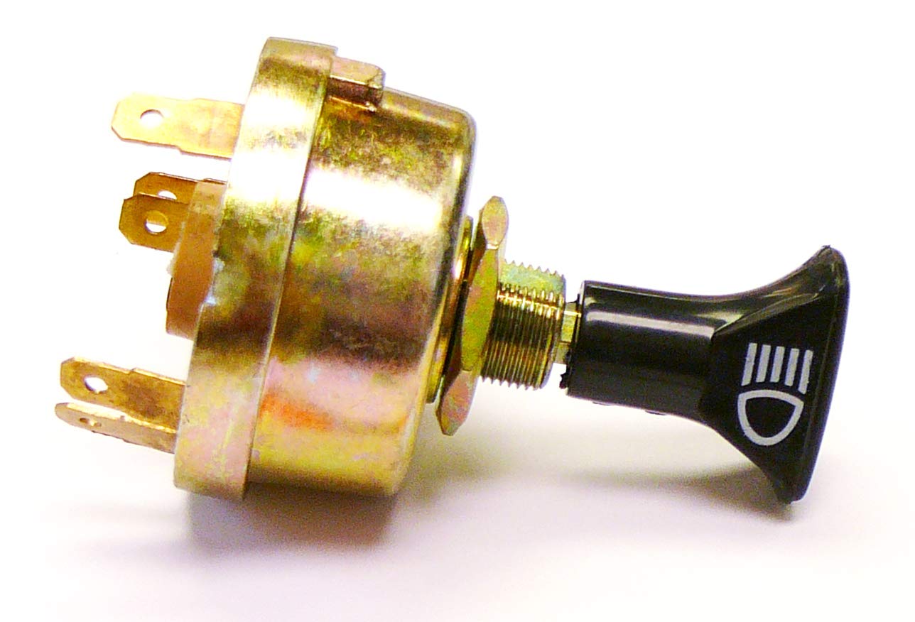 Rotary Light Switch for Many Ford Tractors '65-up