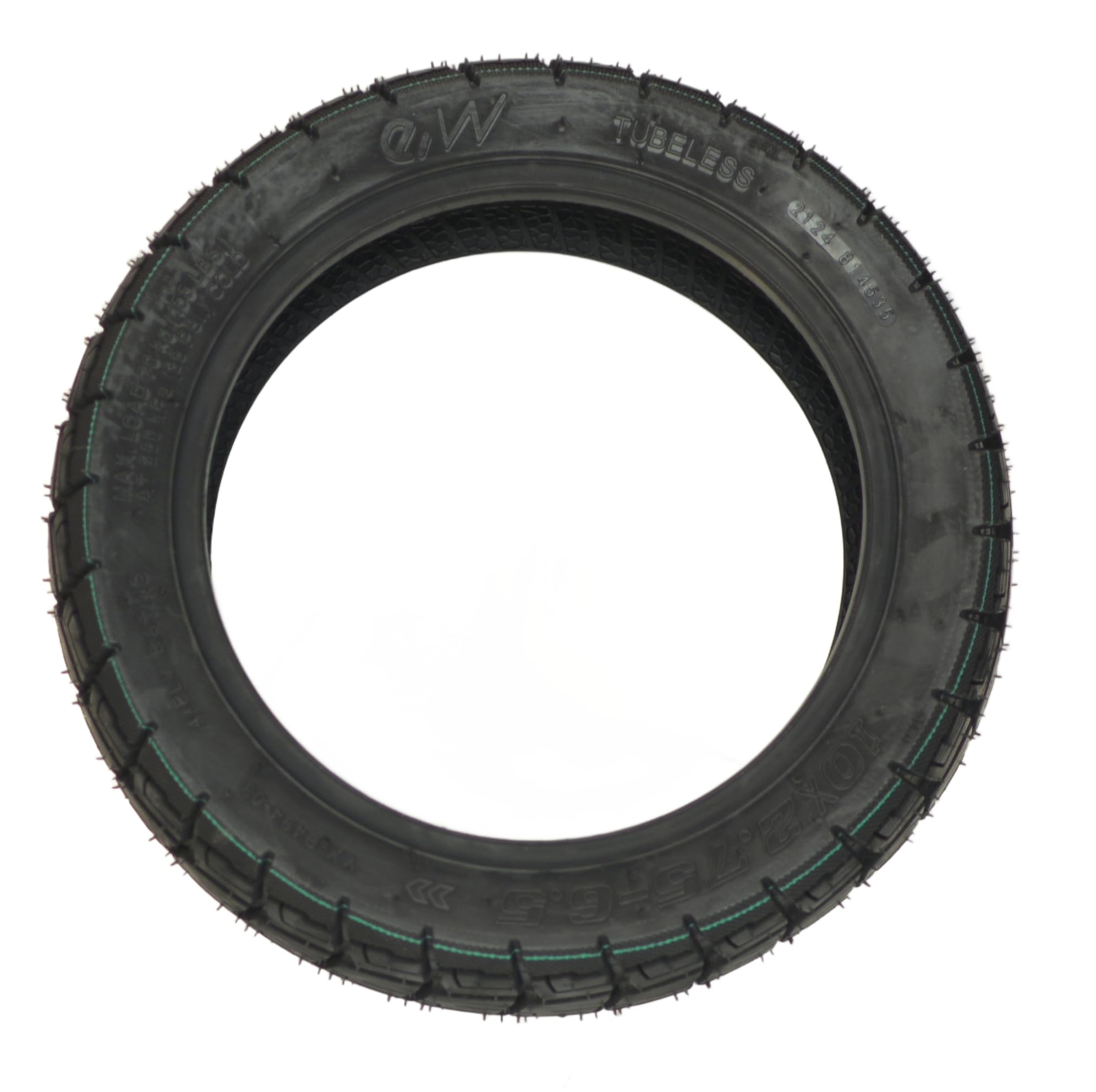 Pneumatico Tubeless per monopattino elettrico, 10 x 2,75 – 6,5 pollici, compatibile con cerchi da 6,5 pollici