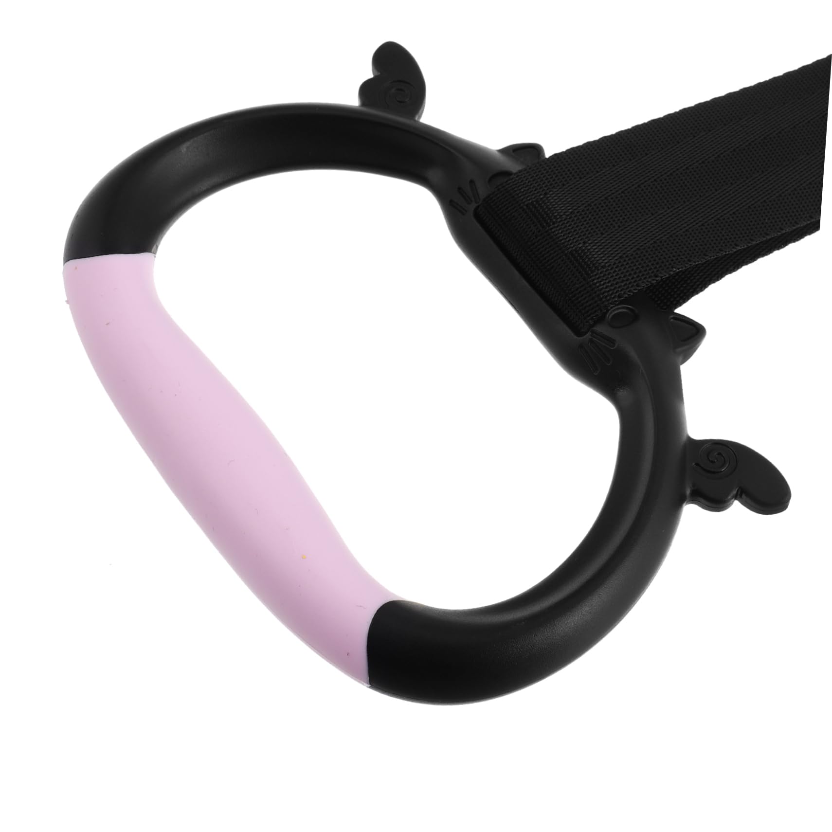 Toyvian Anneaux de Traction Accessoires Fitness Intérieur 2pcs pour Garçon et Filles en PP et Nylon Design Spécifique Garçon et Filles pour Apprentissage Marche et Exercices la Maison