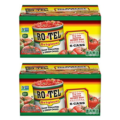 Rotel Original Diced Tomatoes & Green Chilies 10oz (2 pack)