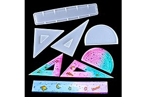 FineInno 4 Pcs Ruler Resin Casting Kit: Measure up Your DIY Enthusiasm