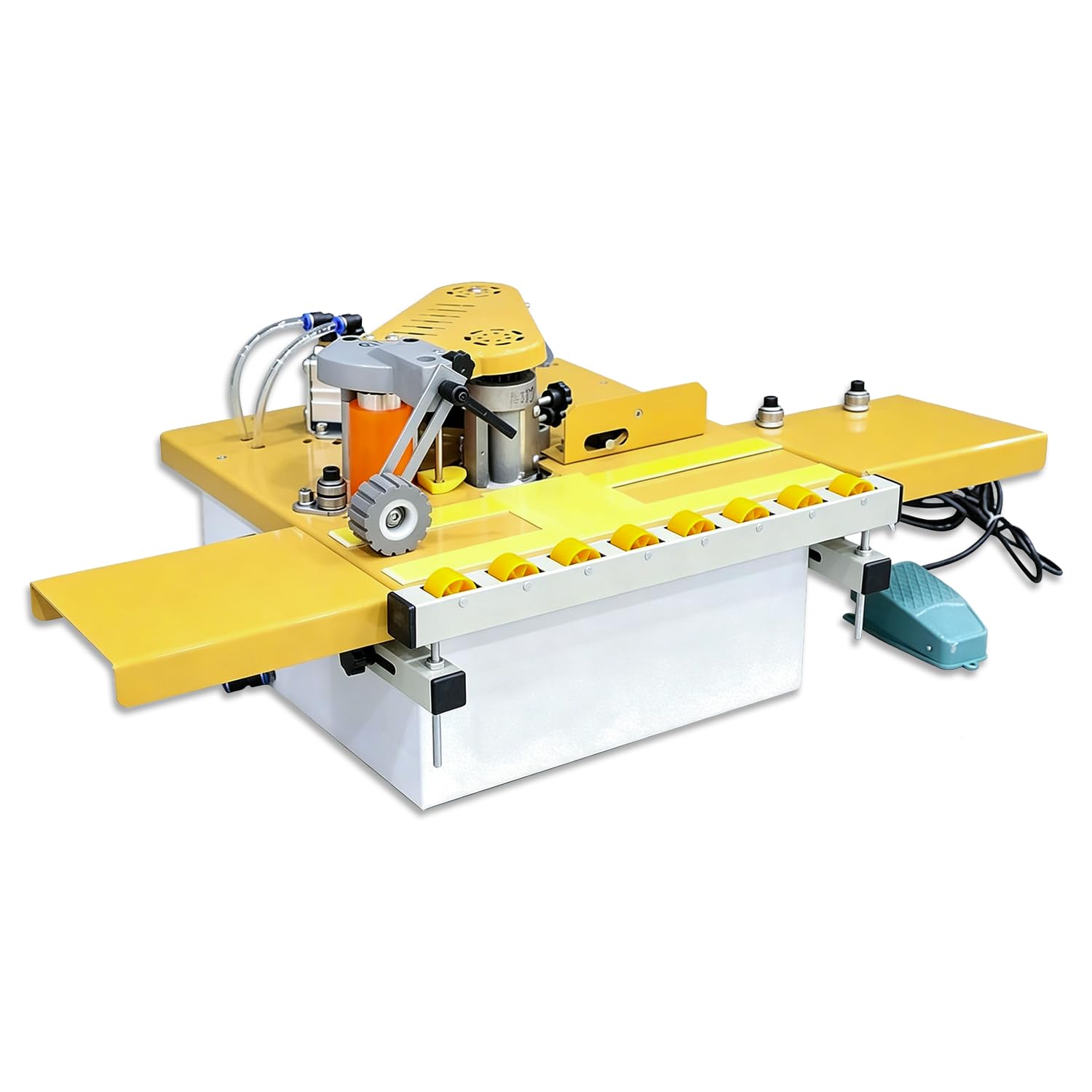 WTRYRN Portable Benchtop Edge Bander, Straight & Curve Sealing 110V