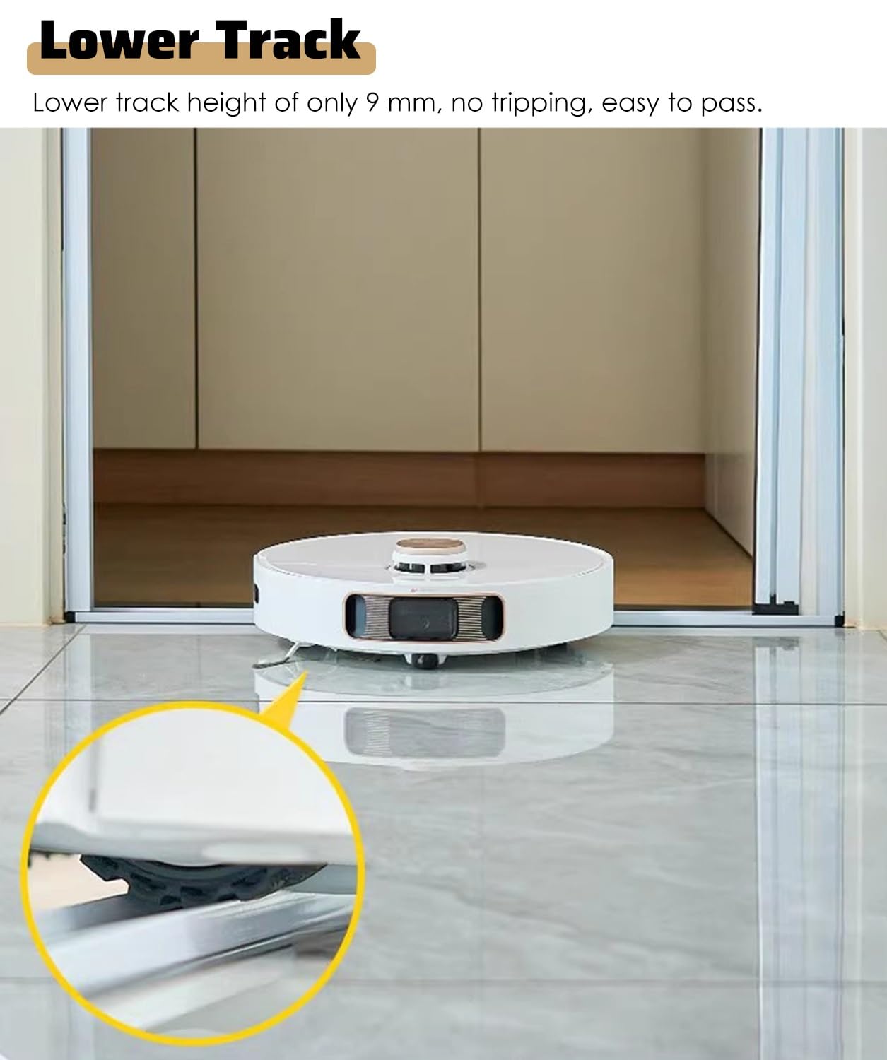 Porte coulissante Pliante en accordéon sans Joint Apparent pour Placard et Cuisine - Cadre en métal, Panneau Non tissé, Rideau séparateur de pièce, Options de Largeur : 30-80 Pouces (78x80 p