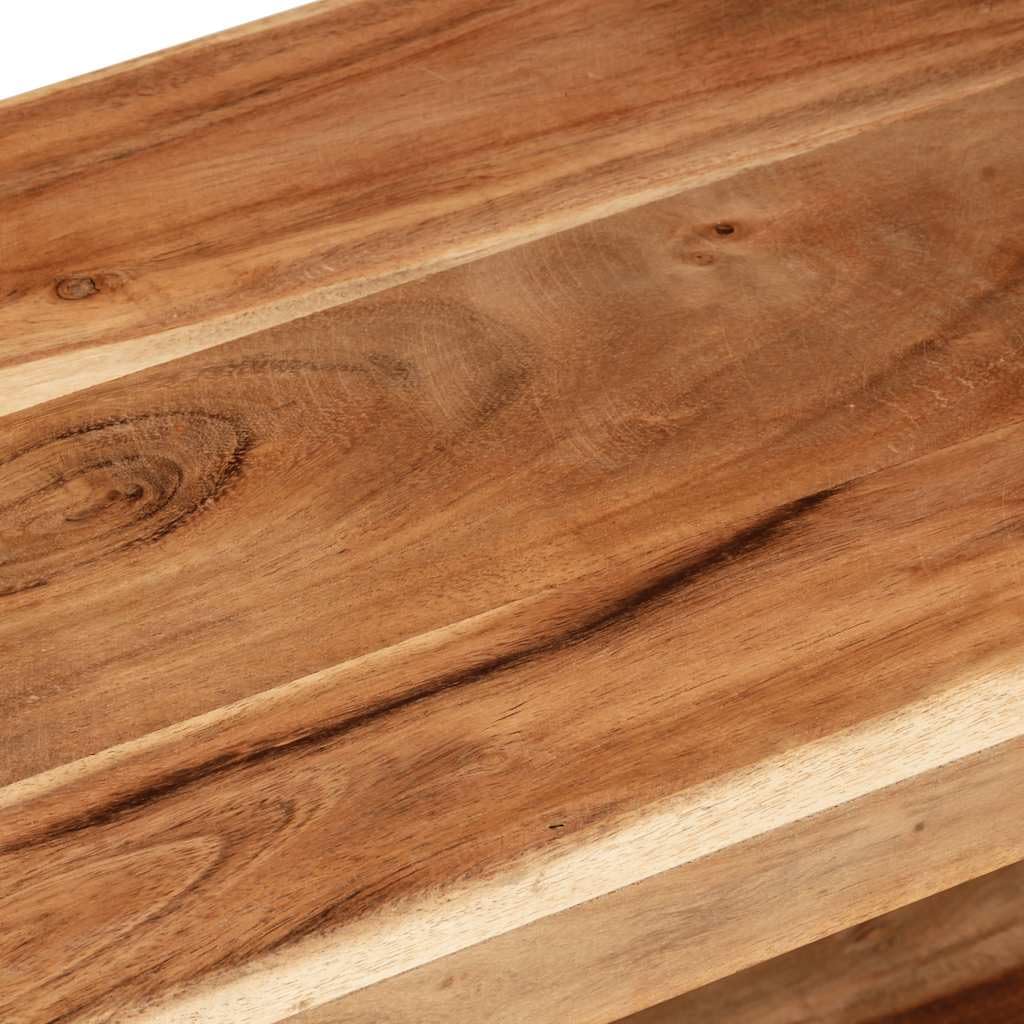 vidaXL Meuble TV 120x30x40 cm Bois d'acacia Massif