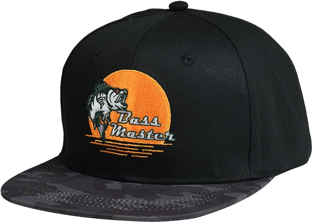 EDTREK Performance Outdoorsman Snapback Truck Hat with Flat Brim - Unique Animal Embroidery