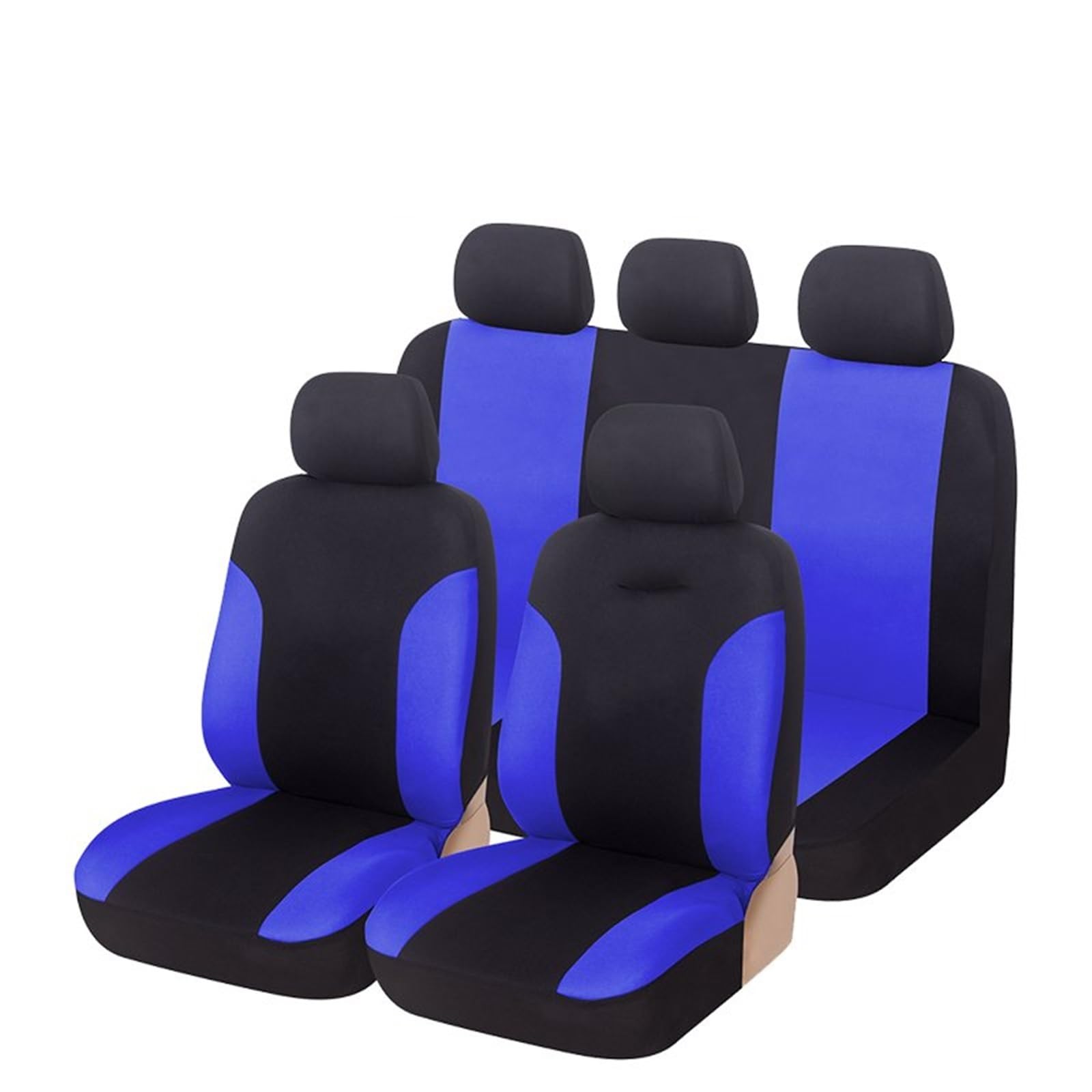 Protezione Sedili Auto Per Citroen C5 Set Di Coperture Complete Per Seggiolino Auto Traspirante Sedile Posteriore Con Cerniera Protezione Universale Per Coperture Lavabile Copri Sedile Auto (Colore :