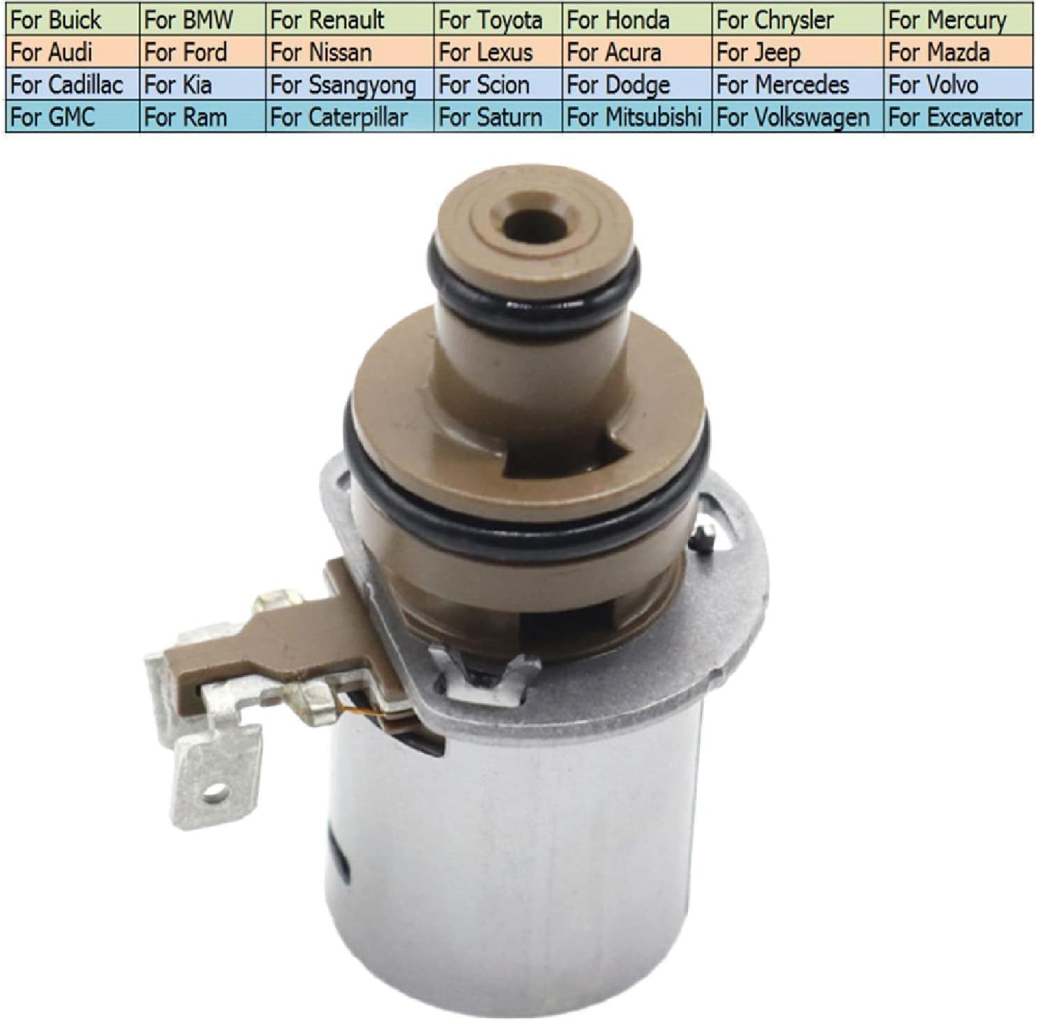 Torque Converter Lock-up solenoid Compatibile with Lineartronic CVT TR580 TR690 31825AA050 31825AA051 31825AA052 Lock-Up Transfer Clutch (Lock-Up Solenoids (12.1))