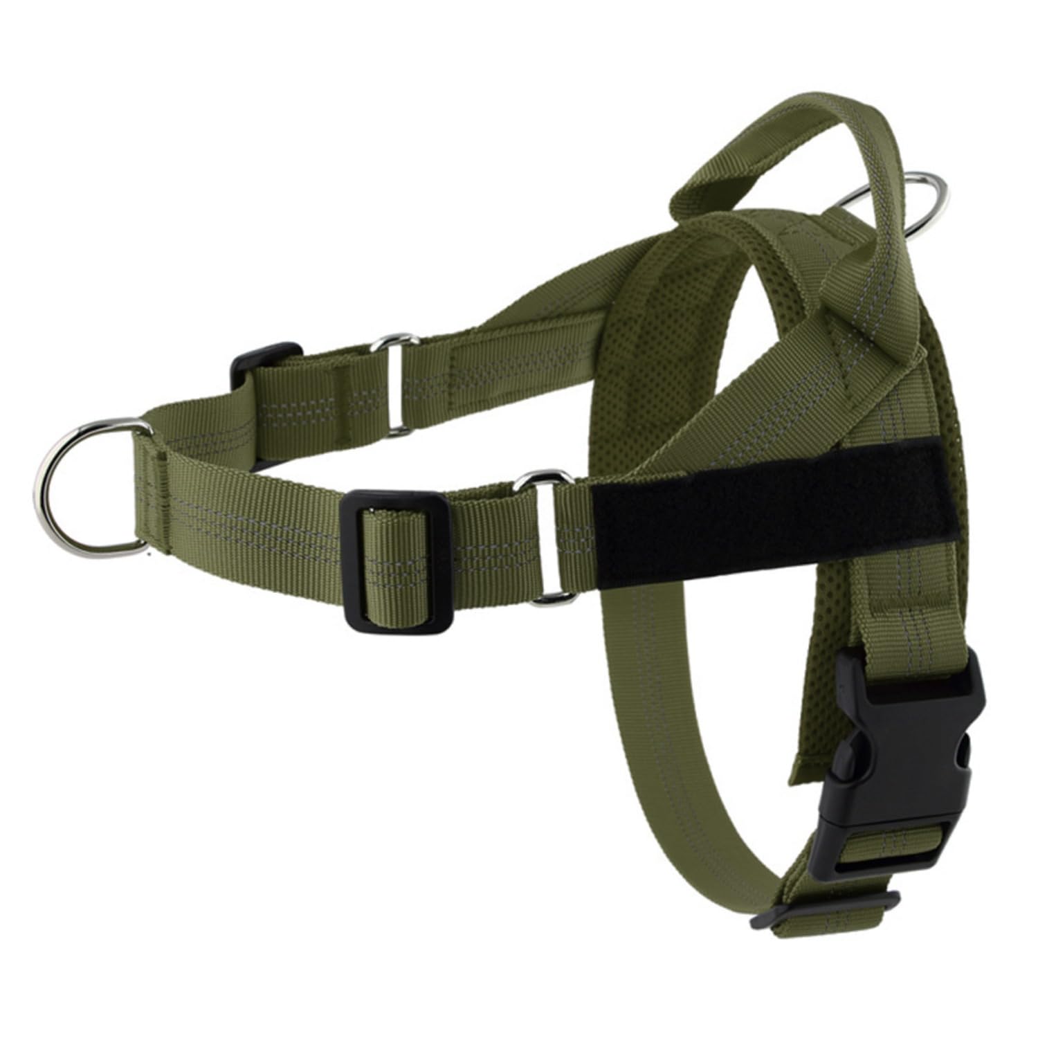 Paropet No Pull Dog Harness (Army green,L)