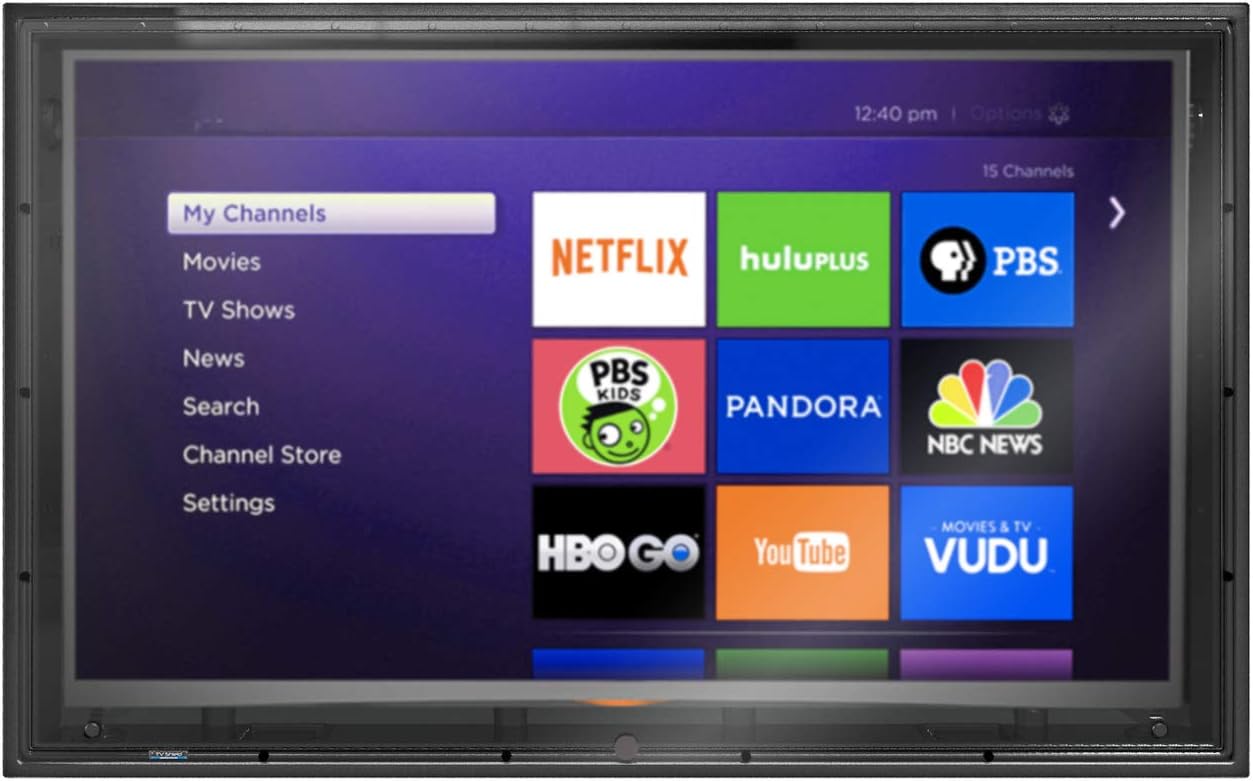 The TV Shield 52-55" Outdoor TV Enclosure, (2nd Generation), Fits 52-55" Television