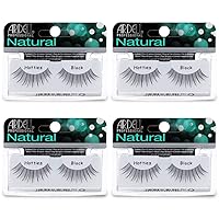 Vista 13 de Ardell Pestañas postizas para bebés, ligeras, de aspecto natural, con banda invisible para uso diario, paquete de 4