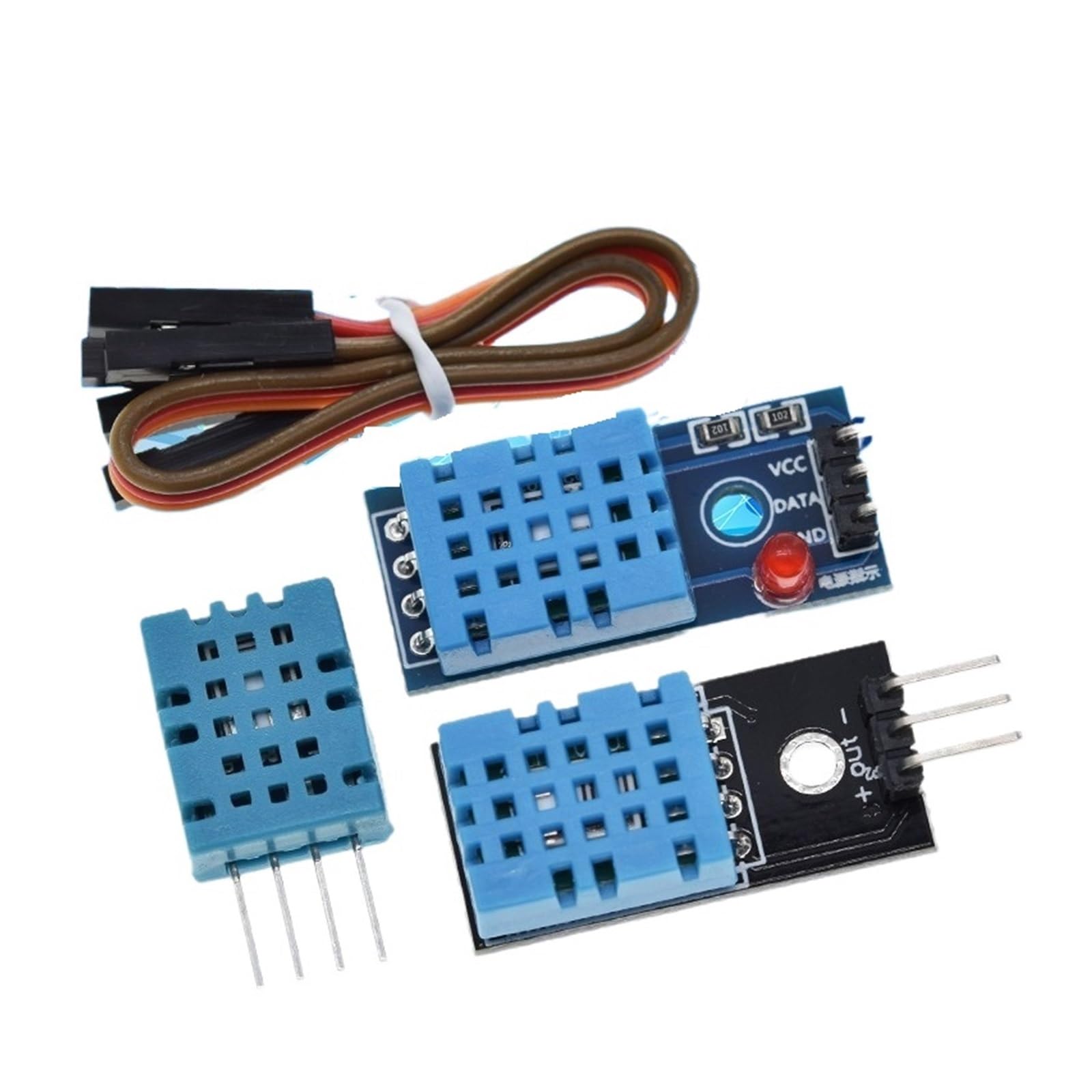 TAZYYZUU 1pc DHT11 Digital Temperature Humidity Sensor Module