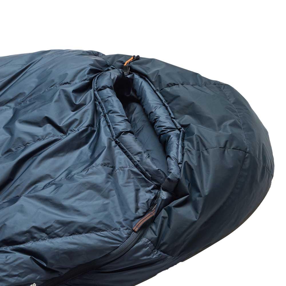 FJALLRAVEN 62742-560 Keb Dwa pory roku Długi śpiwór Unisex Granatowy Rozmiar Jeden Rozmiar