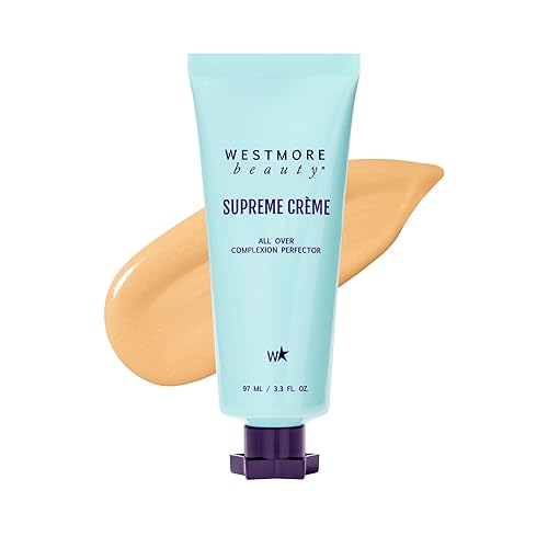 Westmore Beauty Supreme Creme All-Over Complexion Perfector  Base CC Cream de larga duración  Tinte de piel impermeable y resistente a la