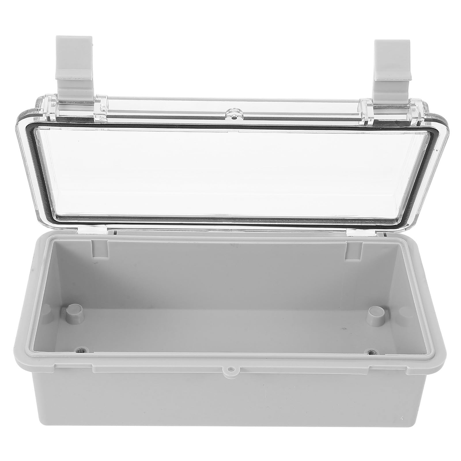 Caja de conexiones IP67 con tapa transparente y estructura de dos vías 8