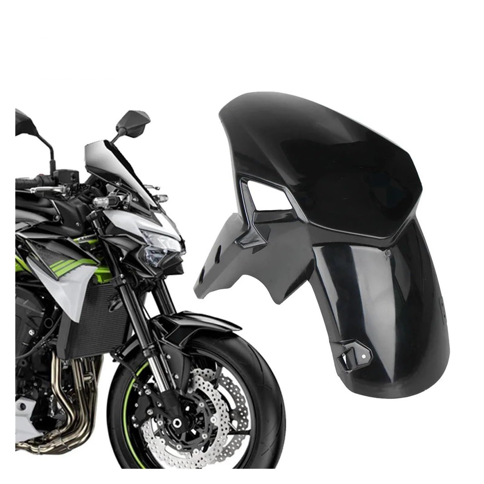 Moto Parafanghi Per Kawasaki Per Z900 2017-2022 Moto Parafango Ruota Anteriore Parafango Tire Hugger Splash Guard Protector Motociclo Parafango