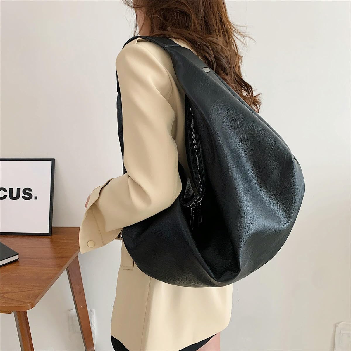 Borsa A Tracolla Borse A Tracolla per Le Donne Grande Hobo Shopper Bag Crossbody Borsa Lady Travel Tote Bag