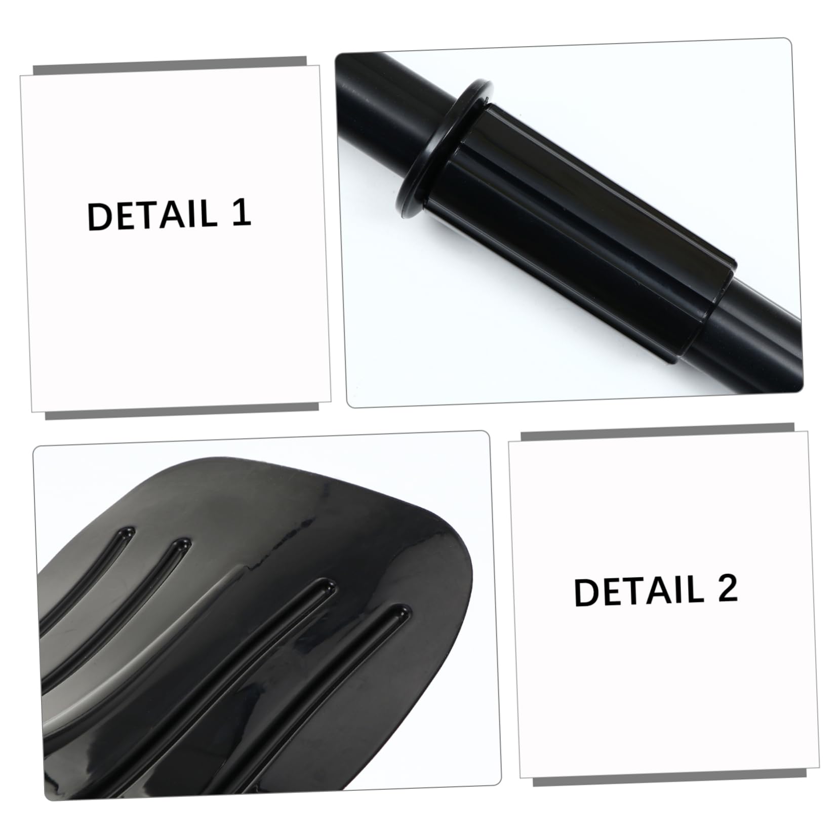 GRIRIW 2Pcs Detachable Kayak Paddle Lightweight Canoe Oars for Boats Convenient Portable Design Durable and Reliable for Kayaking and Canoeing Adventures