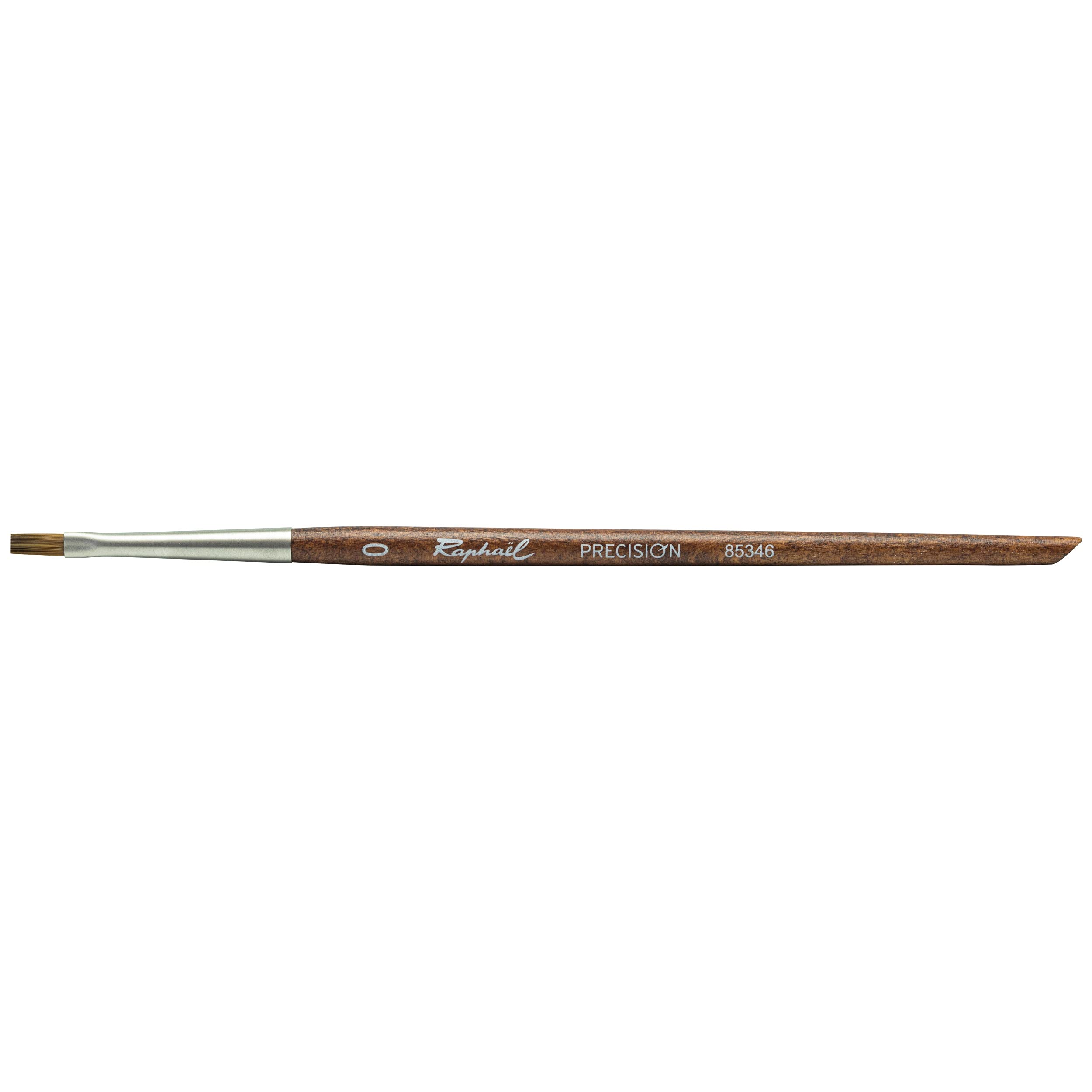 Raphael Mini Brush, Flat, Mini Precision, Size 0
