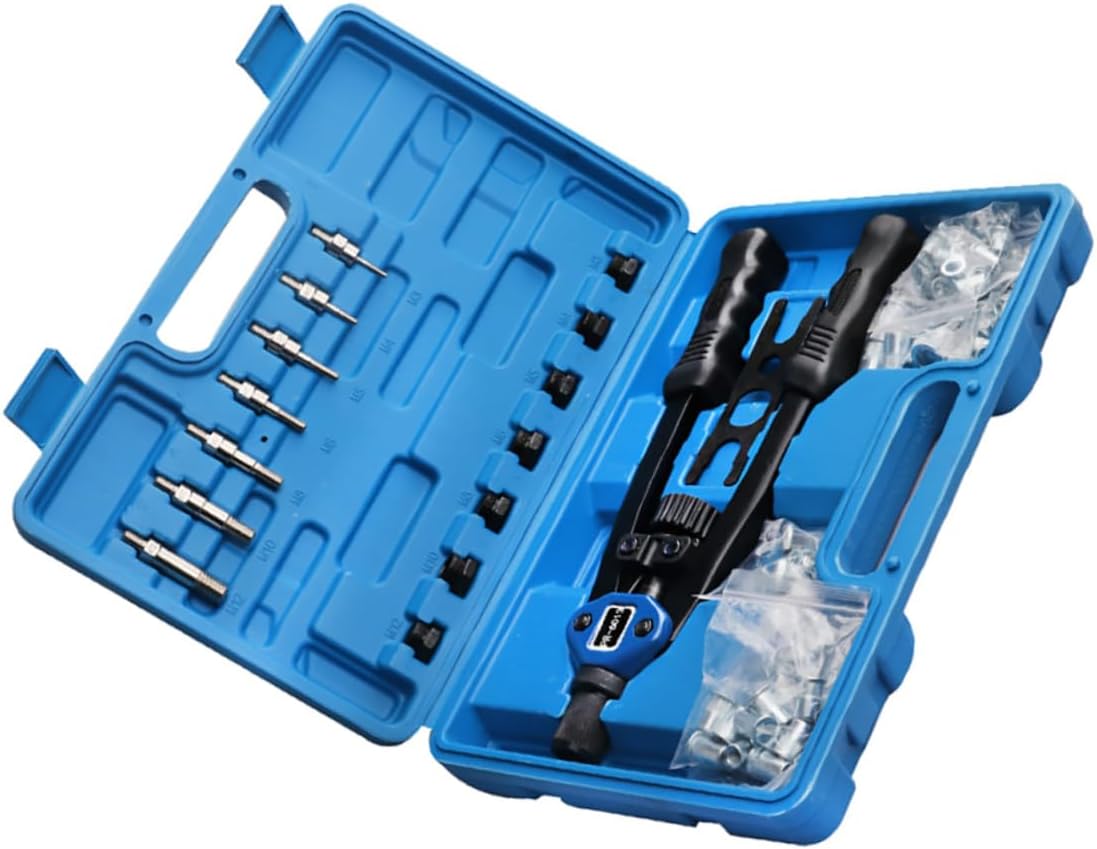 SUPVOX 110pcs Rivet Nut Tool Rivets Insert Tools Kits Rivet