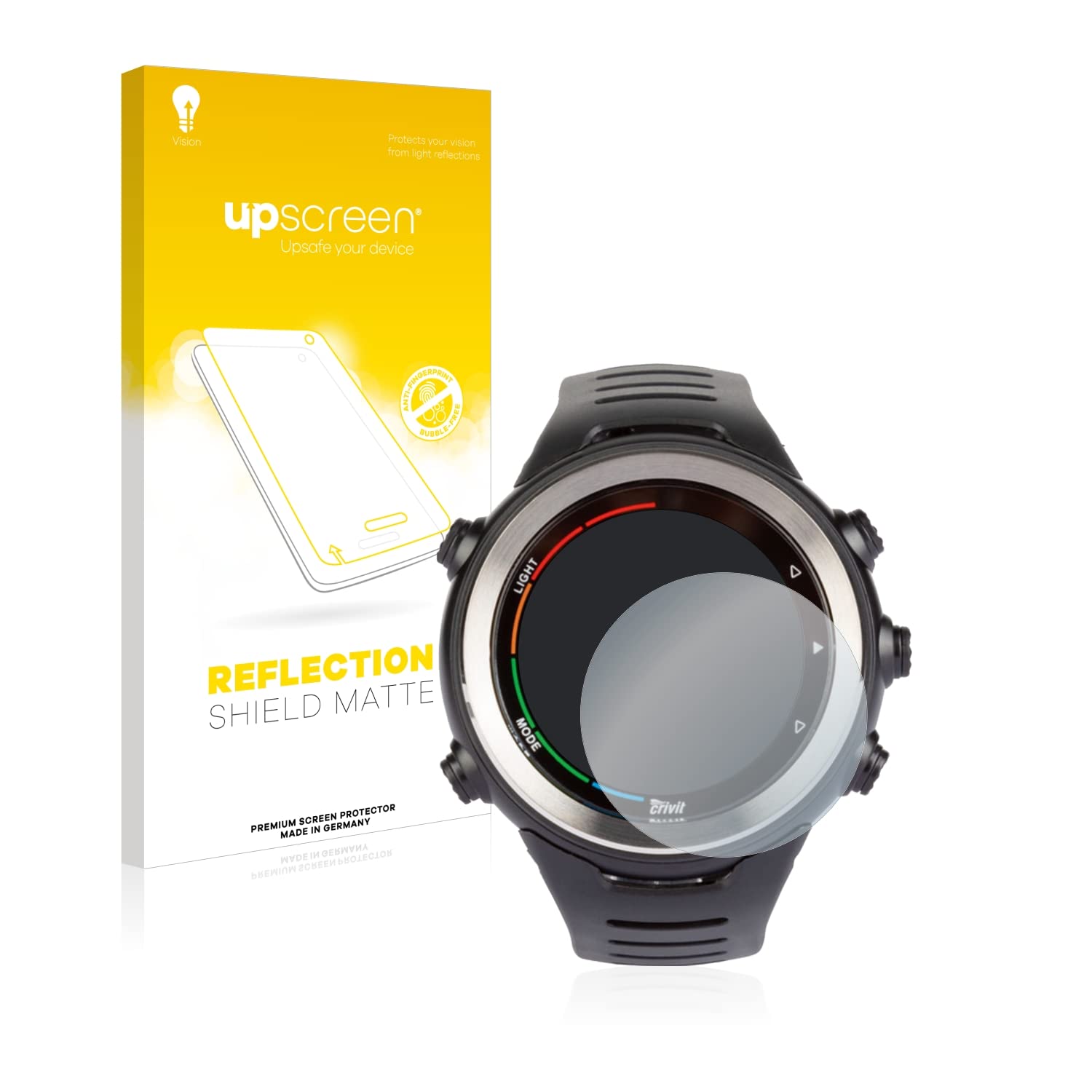 upscreen Beschermfolie Screen Protector voor Suunto Ocean - Beschermglas 9H Hardheid, Antikras, Anti-Vingerafdruk