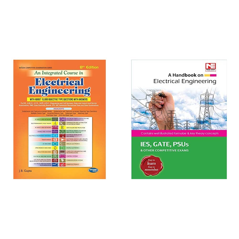 Buy An Integrated Course In Electrical Engineering (With About 15 