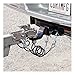 CURT 80136 43-7/8-Inch Vinyl-Coated Trailer Safety Cables, 3/8-In Snap Hooks, 3,500 lbs Break Strength, 2-Pack