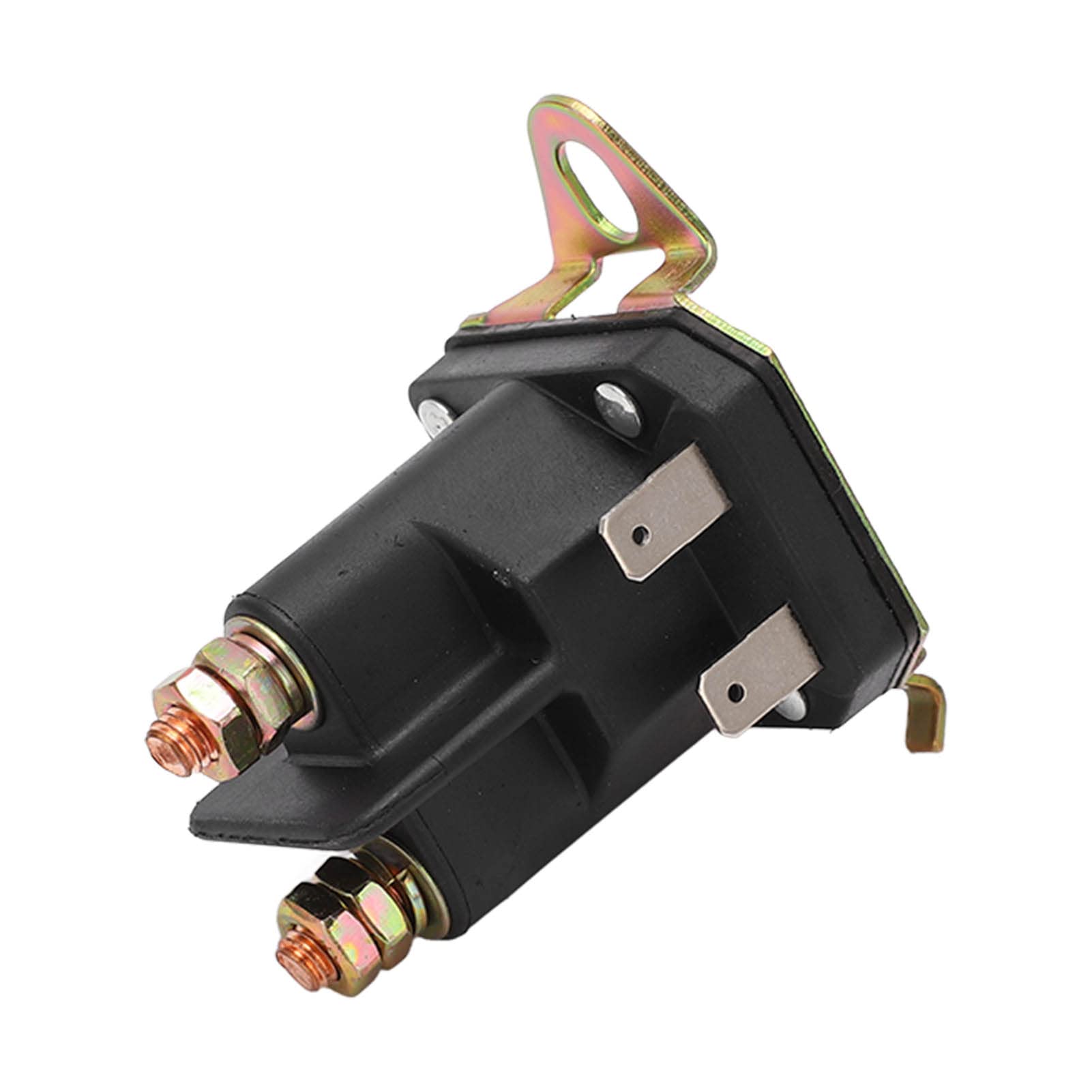 Solenoide di Avviamento, Solenoide di Avviamento per Trattorino da Giardino 12V 100A 4 Terminali 532192507 Sostituzione del Relè Solenoide di Avviamento per