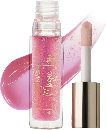 MARS Candylicious Sheer Lip Gloss for Women | Hydrating &amp; High Shine | Lightweight | Non-Sticky | Enriched with Vitamin-E,...