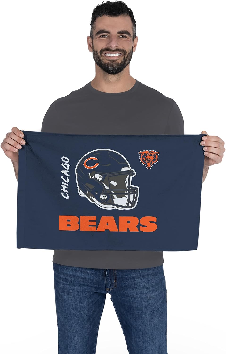 Northwest Chicago Bears NFL Rally - Rally Towel 18 x 15 Inches image 2