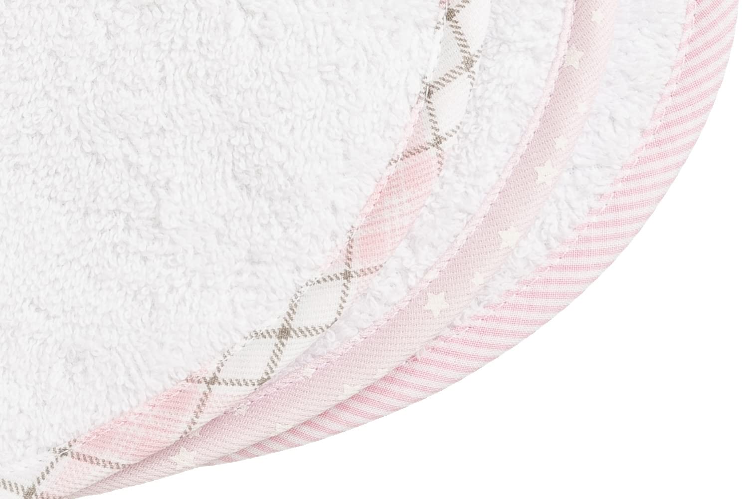 Filet - Set 3 bavaglini neonato da ricamare