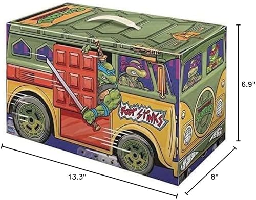 Miniatura 3 de PlayMates TMNT Retro Rotocast PX - Juego de 6 figuras de acción