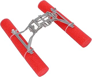 Raguso Landing Tripod, Landing Gear Portable Stable Height Extended Plastic Foldable Lightweight with Buoyancy Stick for Drone