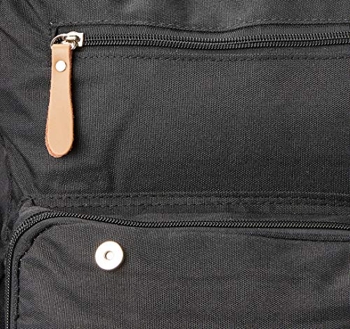 Bolsa mochila maternidade Land Luxury original preta térmica