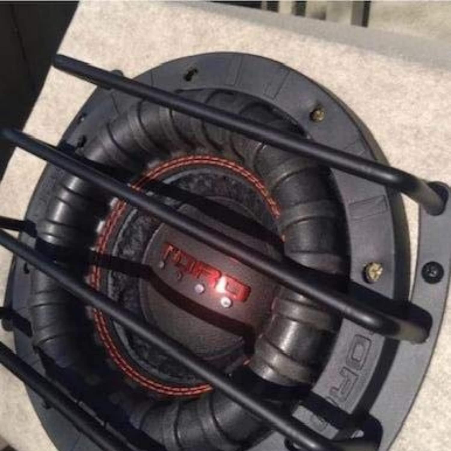 TORO TECH – TSGRILL10, 10 Inch Heavy Duty Anodized Steel Subwoofer Grill, 2 Inch Depth (Sold as Each)