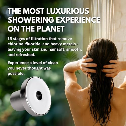 Miniatura 9 de PRIMALS Cartucho de repuesto para filtro de ducha, reduce la picazón seca, la caspa, el eccema y la pérdida de cabello, elimina el cloro, el flúor,