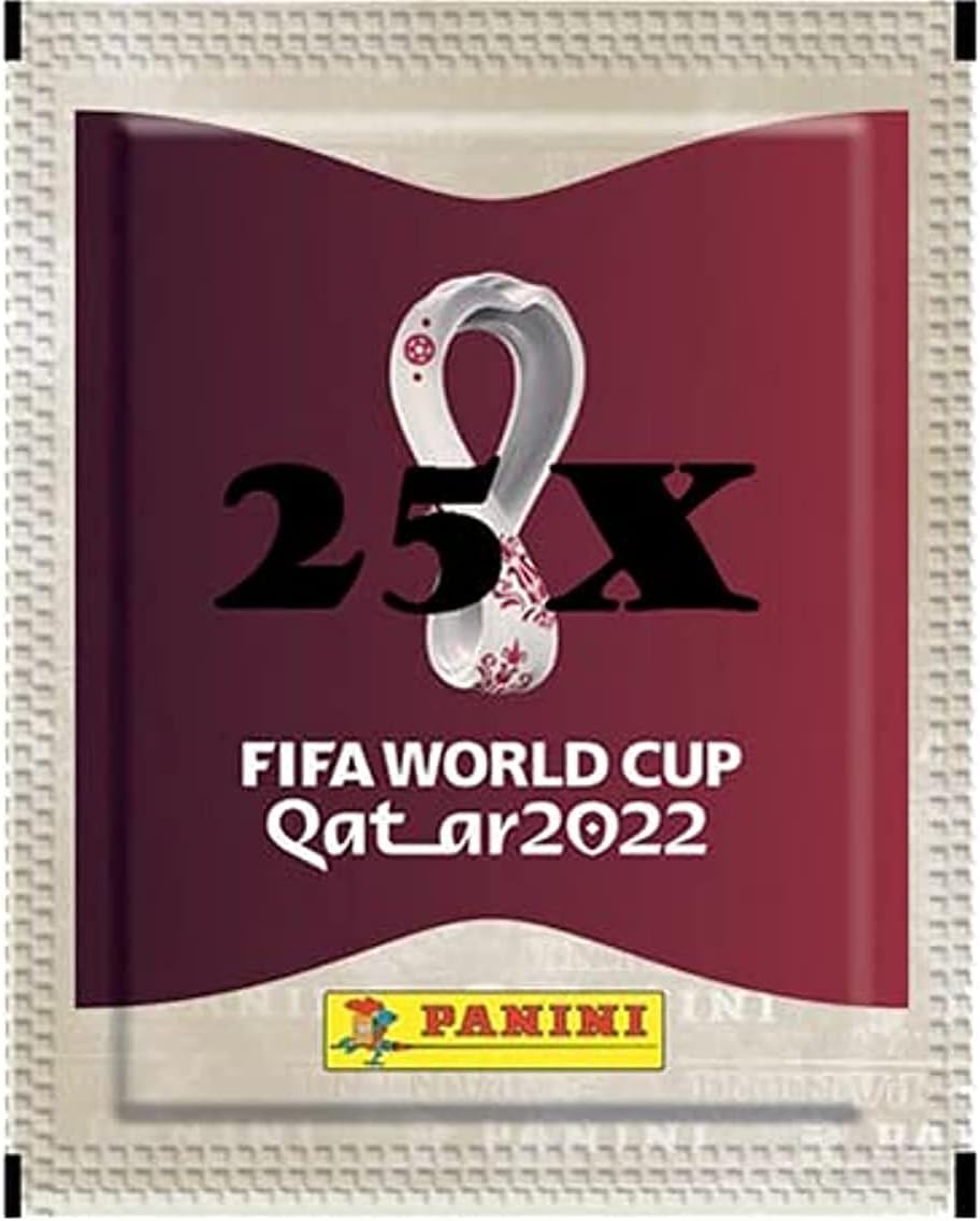 Panini FIFA World Cup Qatar 2022 Official Sticker Series (25 x Sticker Bags)