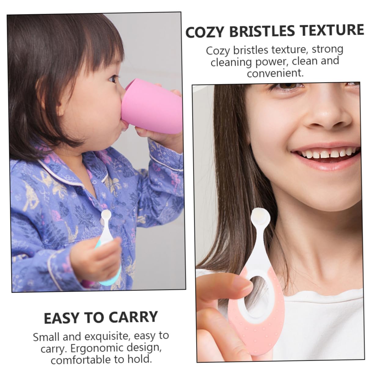 PACKOVE 3 Set Spazzolini Per Ragazza Spazzolino Per La Dei Denti Del Orale Morbida E Colori Ergonomico E Setole Morbide Per Denti E Gengive Sensibili 4 Pezzi*3
