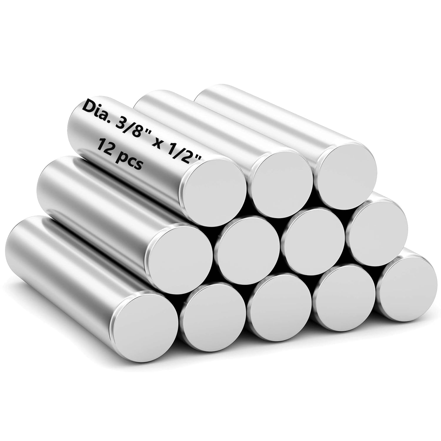 Realth Neodymium Magnet Cylinder, Rod Magnet Dia 1/4''×1/2'' 12 Pack — Amazon image 13