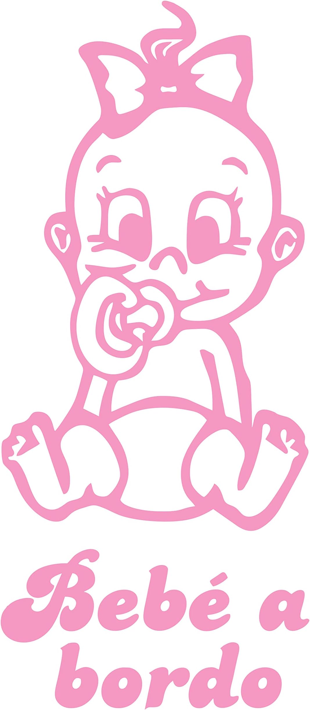 Adesivi In Vinile Per Auto - Principessa A Bordo - Cartello Per Auto - Decalcomania Per Auto - Adesivi Per Auto - Adesivo Principessa - Italia