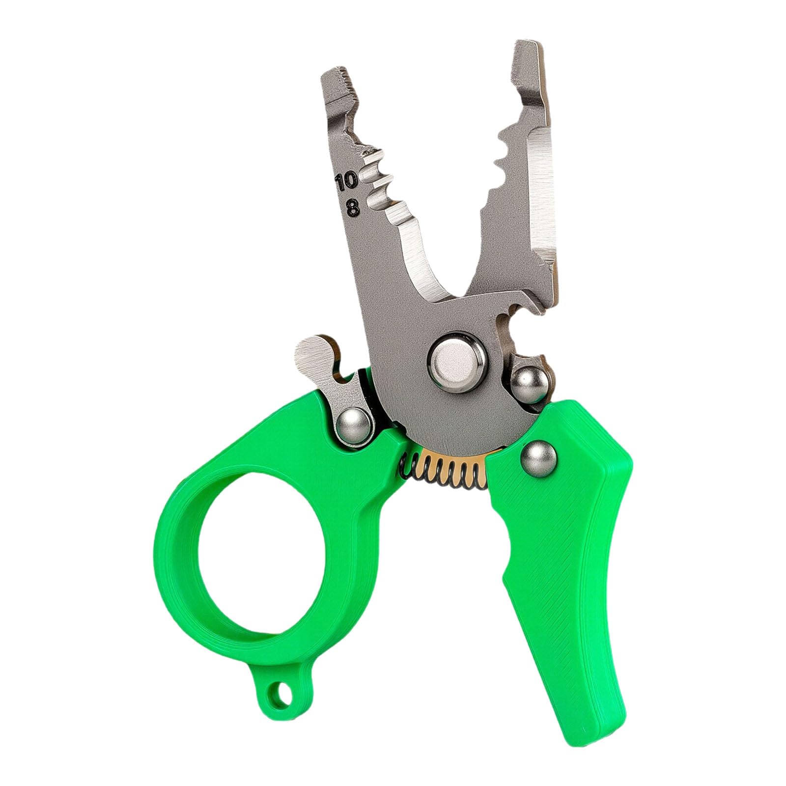 Thatiarry Line Cutter, Lightweight Aluminum Wire Stripper For Wire Stripping Splitting Trimming And Crimping Aluminum Alloy Cutter