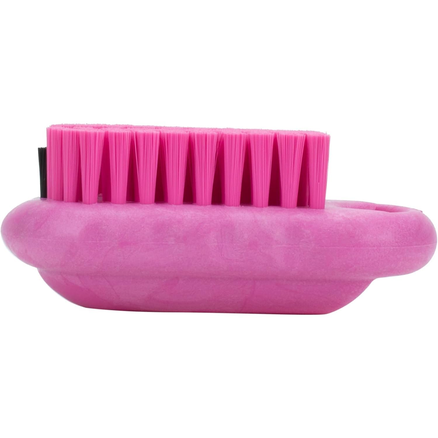 SPARTA 5 Inch Hand and Nail Brush with Stiff Center Bristles, Soft Outer Bristles, Larger Polypropylene Body, Color Coded Scrub Brush for Commercial Foodservice Use, Pink, Pack of 12