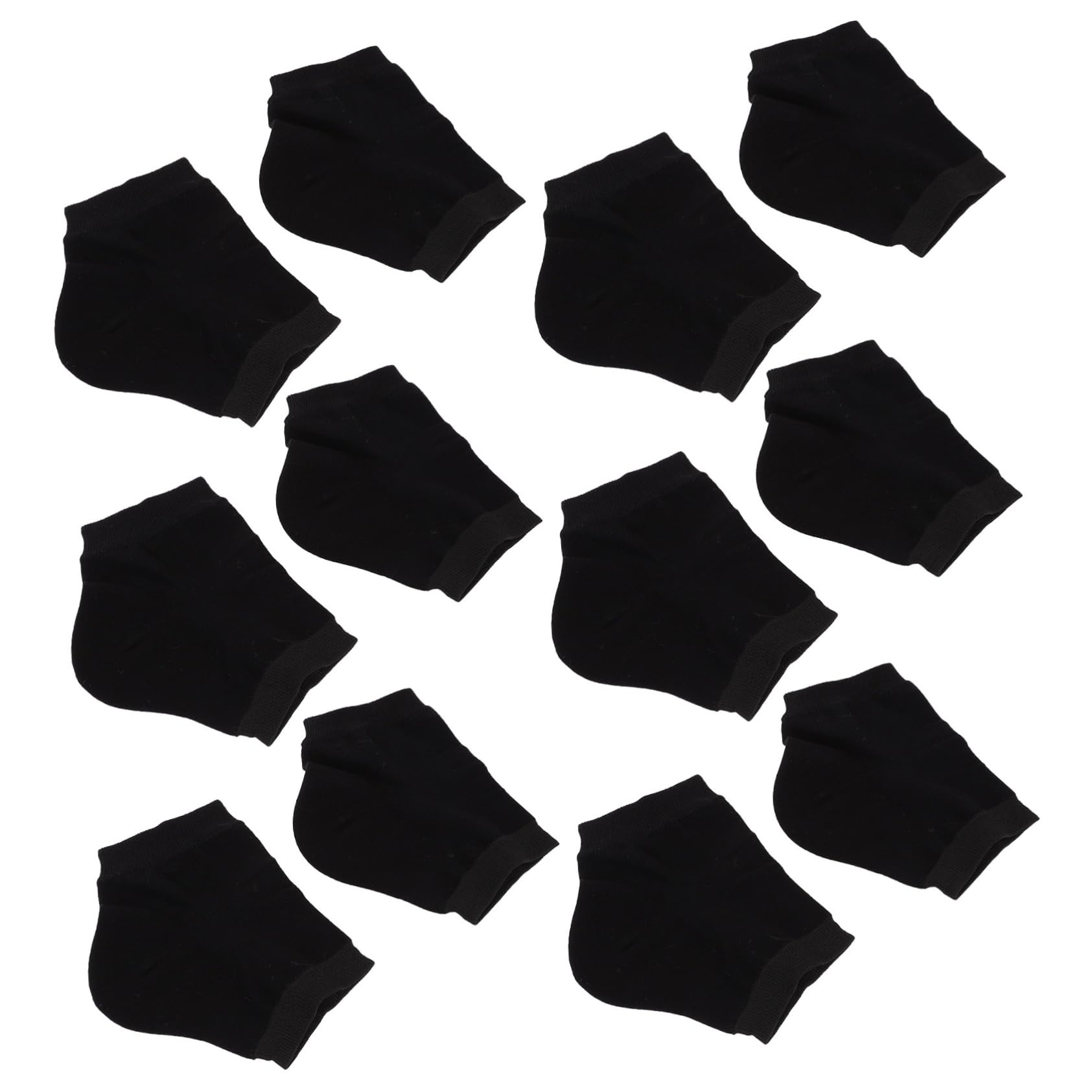 Healeved 10 Pairs Anti-Dry Heel Socks Protectors Moisturizing Foot Sleeves for Men Women