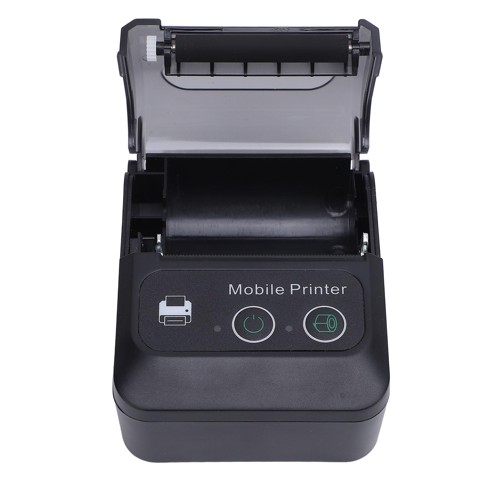 Jectse Bluetooth-Thermo-Belegdrucker, 58-Mm-POS-Drucker, 50 Bis 80 Mm Druckgeschwindigkeit Thermodrucker mit USB-Seriell-Ethernet, für Android, für Wins-Systeme