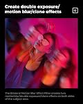 K&F CONCEPT 77mm Bilateral Motion Blur Effect Filter - Multilateral Trailing Shadows Effect, K9 Optical Glass, Special Effect Filter for Camera Lens